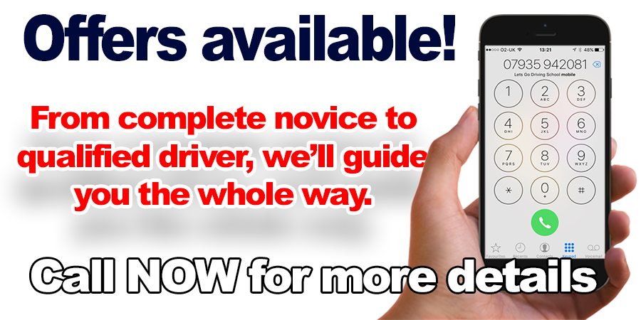 Driving lessons with Lets Go Driving School